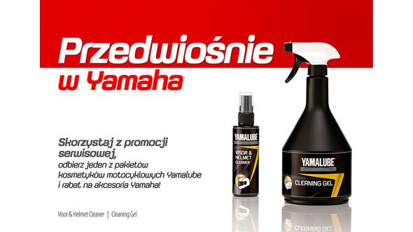promocja serwisowa Przedwiosnie w Yamaha cleaning gel