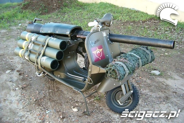 Bazooka Vespa rakiety