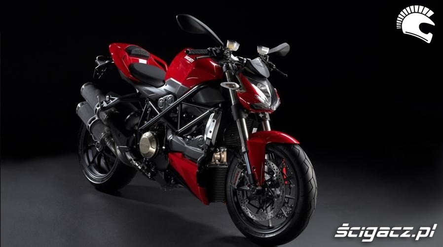 Red Ducati Streetfighter 08