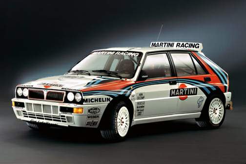 lancia delta integrale Martini Racing