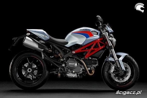 Monster 796 blekitny