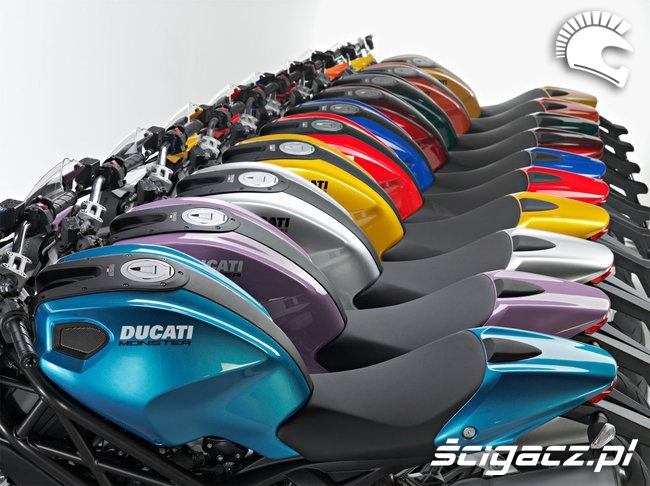 Ducati Monster Colour Therapy 10 new colours