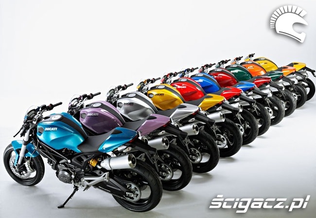 Ducati monster koloroterapia