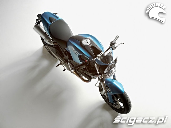 Ducati monster koloroterapia jasnoniebieski