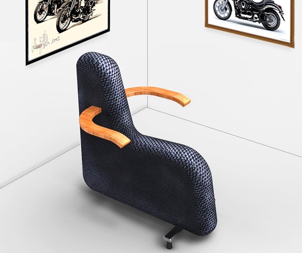 Fotel dla motocyklisty z