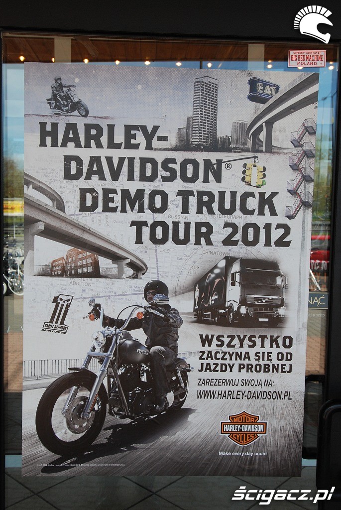 Plakat Harley Demo Truck