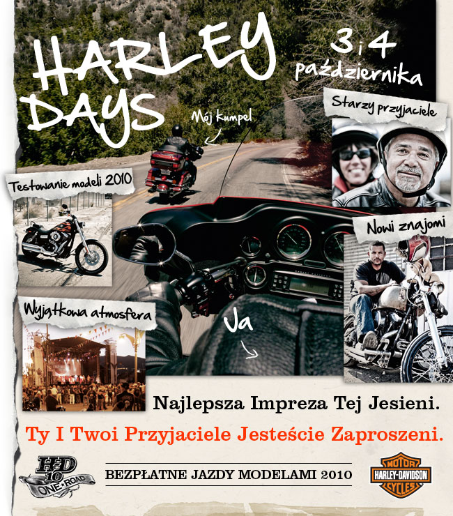 Harley Days 3 i 4 pazdziernika