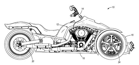 harley trike patent 02