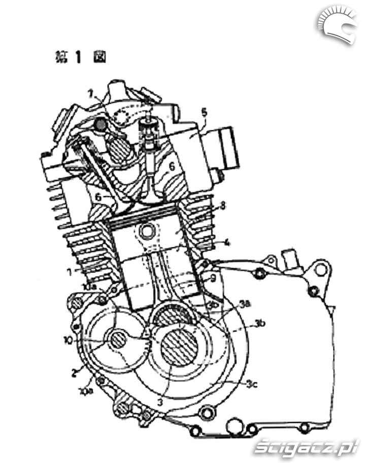 silnik 700ccm patent