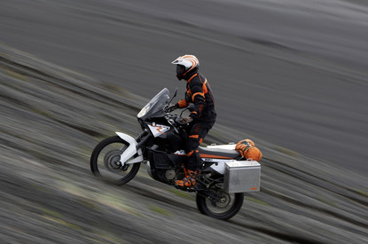 KTM 990 Adventure R action