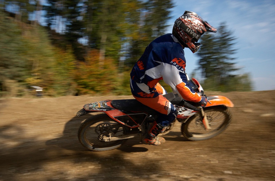 KTM enduro na prad