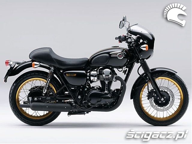 Cafe Style Kawasaki W800 bok