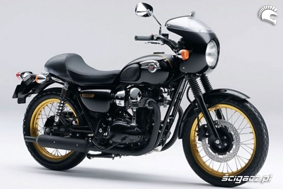 Kawasaki W800 Cafe Style prawy przod