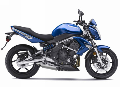 Kawasaki ER-6N 2009 metalic blue