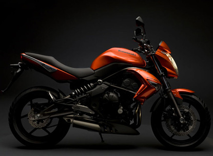 Kawasaki ER-6N 2009 metalic orange