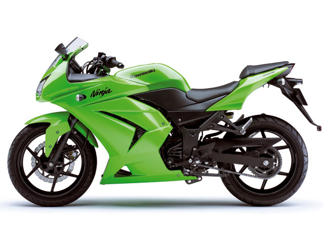 kawasaki ninja 250r green