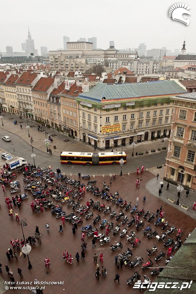 motocykle przy krakowskim przedmiesciu motomikolajki w warszawie 2009 lucas