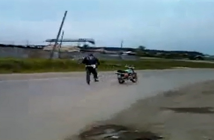 motocykl uciekinier
