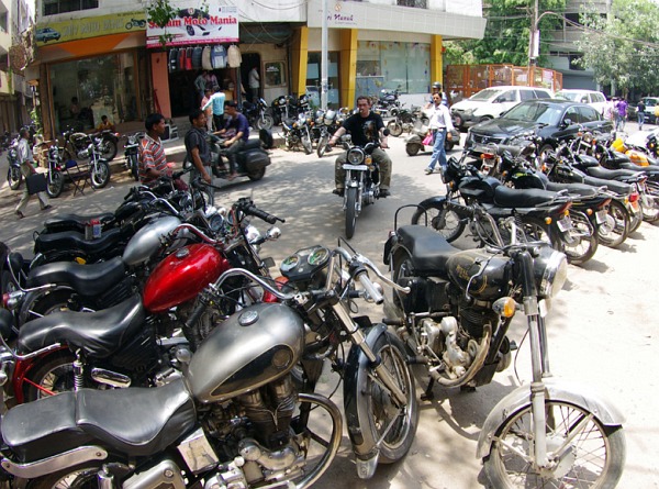 Hinduskie motocykle z