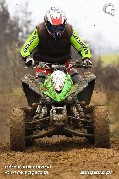 Kawasaki KFX 450 jazda testowa