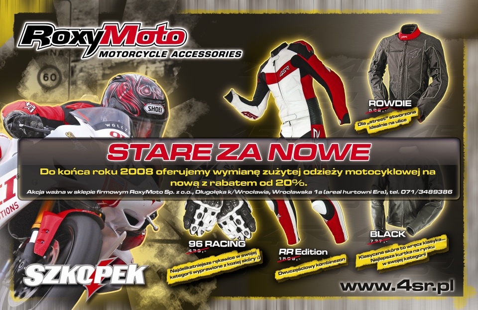 RoxyMoto promocja