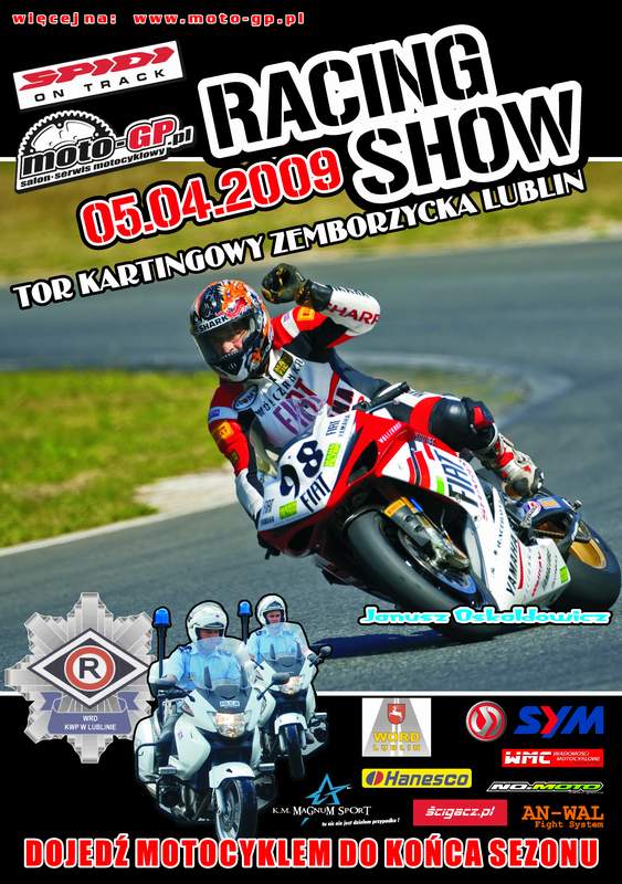 Plakat Racing Show