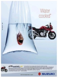 Suzuki water cooled reklama