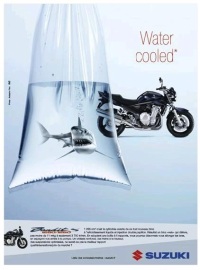 Suzuki water cooled reklama 2