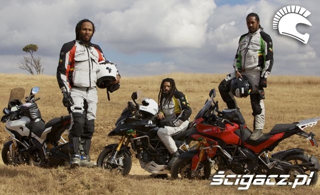 wyprawa motocyklowa braci Marley