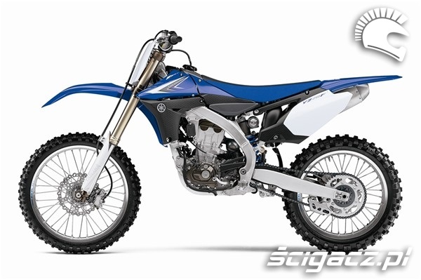 Yamaha YZ450F 2010 lewy bok