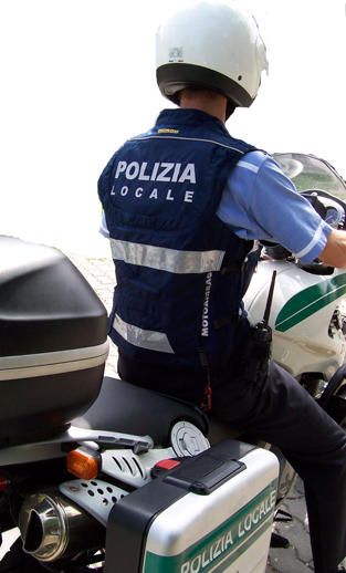 Polizia Locale motoairbag