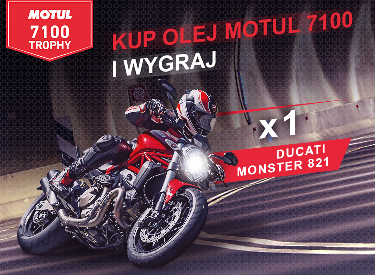 Ducati Monster 821 konkurs
