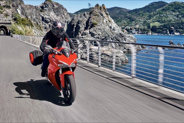 Ducati Supersport w akcji