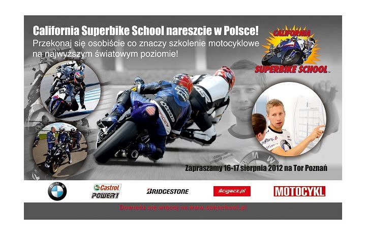 California Superbike School tor Poznan