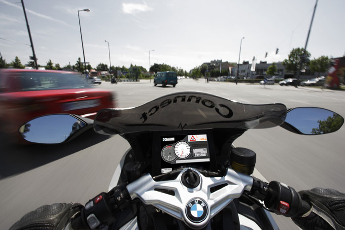 bmw connected Ride zegary