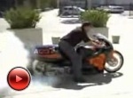 Electric Motorcycle Crash