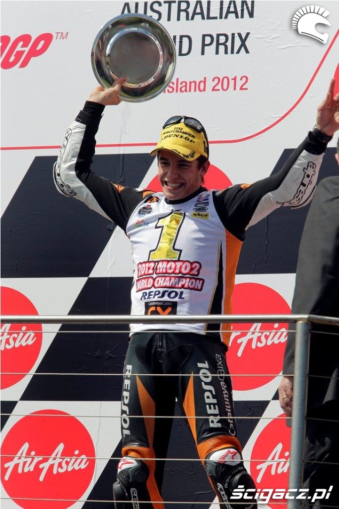 Marc Marquez 2012 triumf