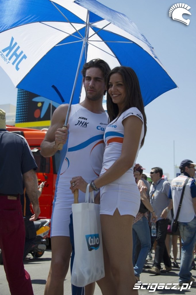 Dziewczyna Grand Prix Katalonii 2013