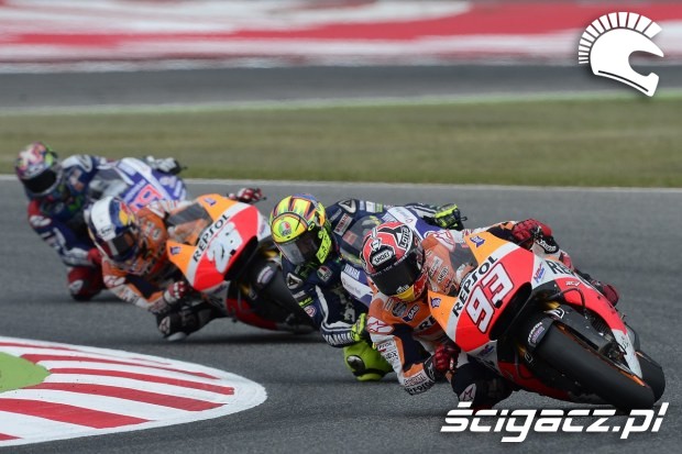 Zakret MotoGP Catalunya 2014