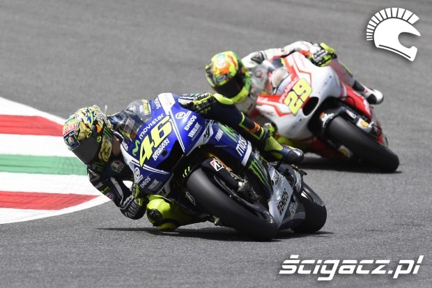 Rossi i Iannone MotoGP Mugello