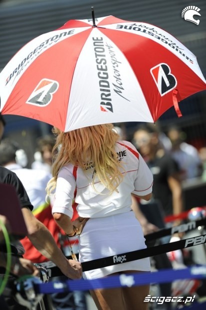 Dziewczyna Bridgestone Girls MotoGP Jerez 2014