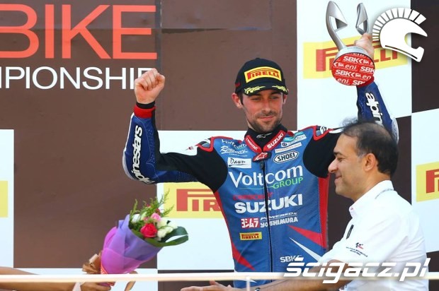 Laverty na podium WSBK Sepang