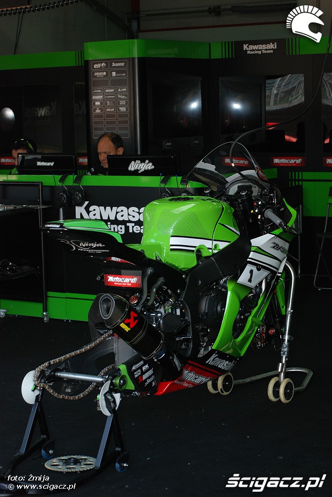 Kawasaki Motocard boks