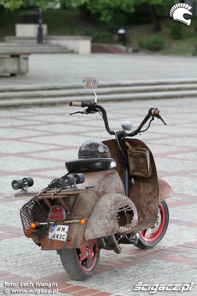32 Yamaha Ospa JOG 50 RR rat rust scoot custom