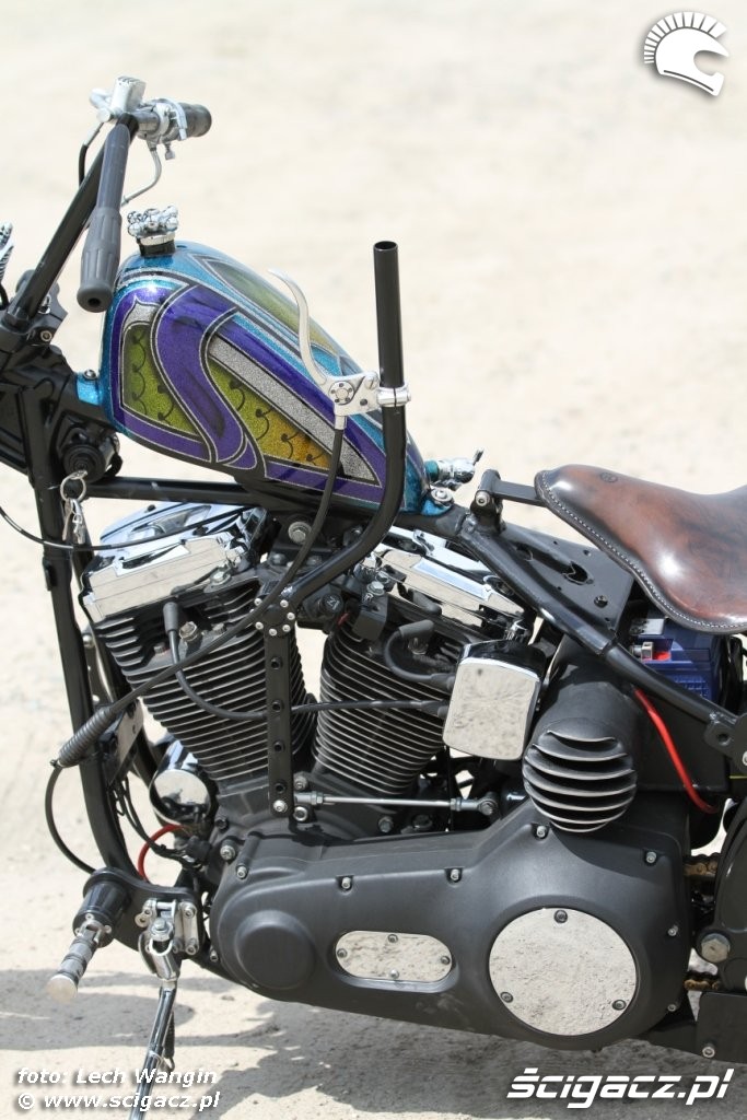 42 Harley Davidson Softail Evo Custom z gory