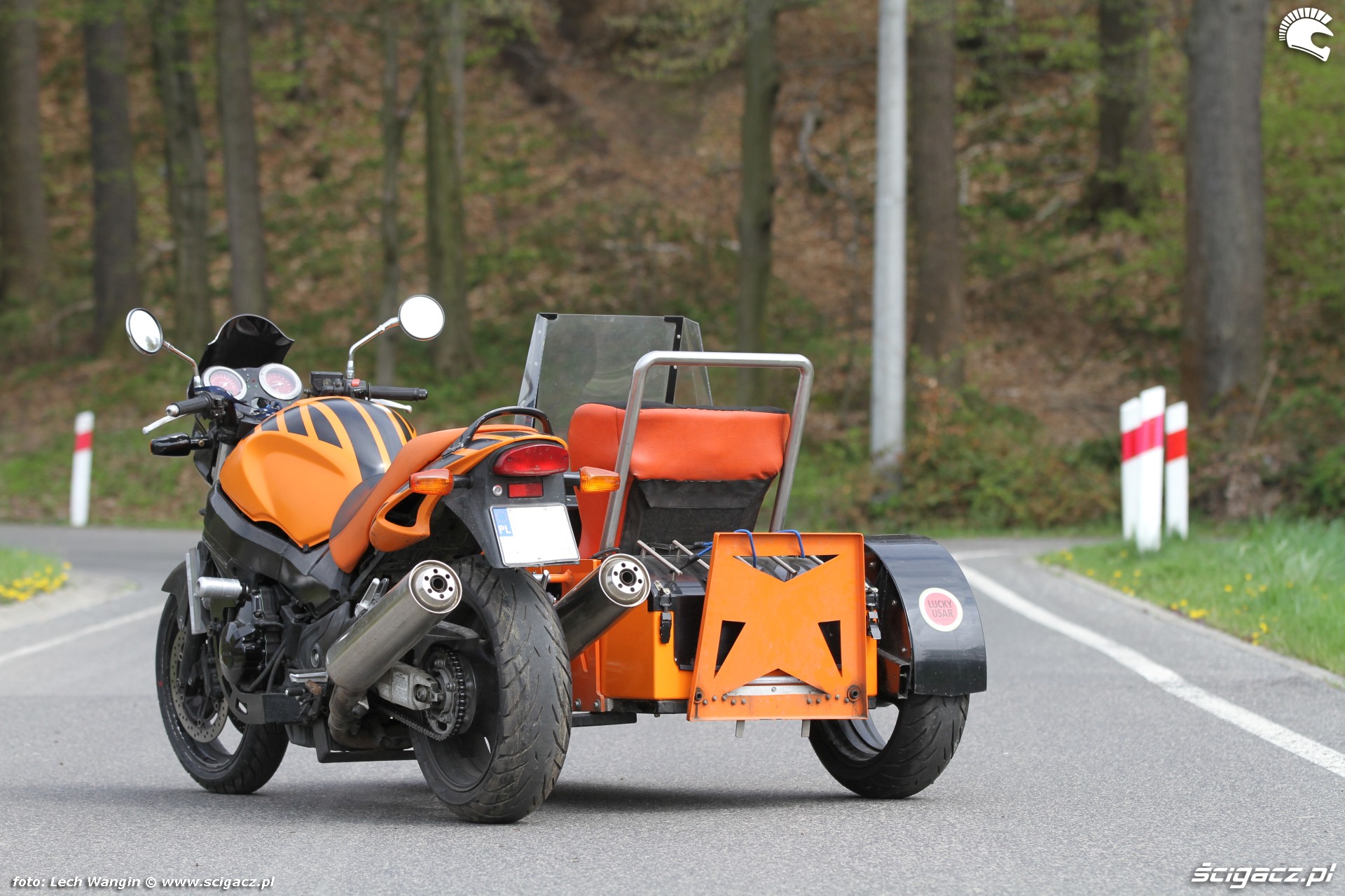 Zdjęcia 32 CBR 1100 XX Blackbird Custom z wozkiem bocznym Sidecar