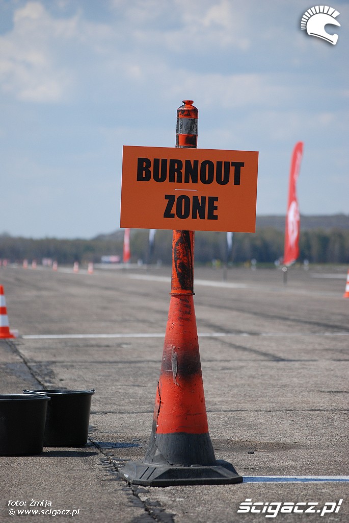 Burnout zone