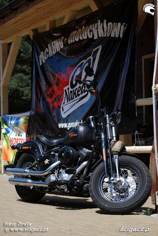 Rockowo motocyklowo Harley Davidson