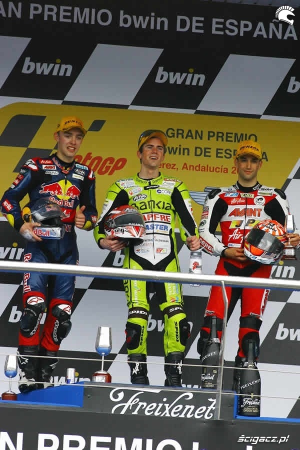 GP 125 podium Hiszpania 2011