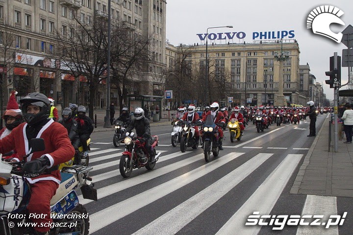 Mikolaje na motocyklach 2011 w Warszawie